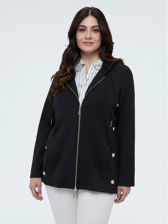 Fiorella Rubino Fiorella Rubino Bluza G861L009010N033 Czarny A-Line Fit