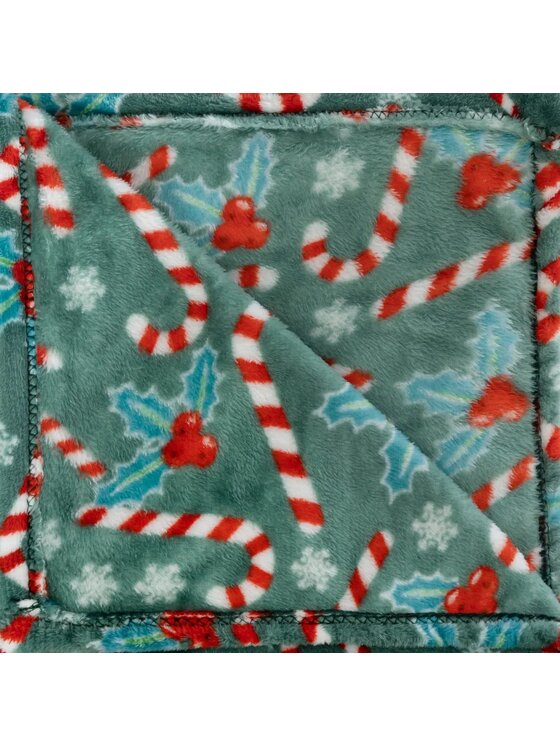 MIAhome MIAhome Koc pled futrzany świąteczny Mistletoe 130x180 cm Kolorowy