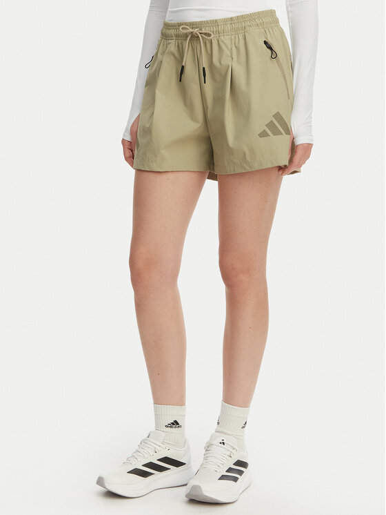 adidas adidas Sportovní kraťasy Z.N.E. KD8463 Zelená Loose Fit
