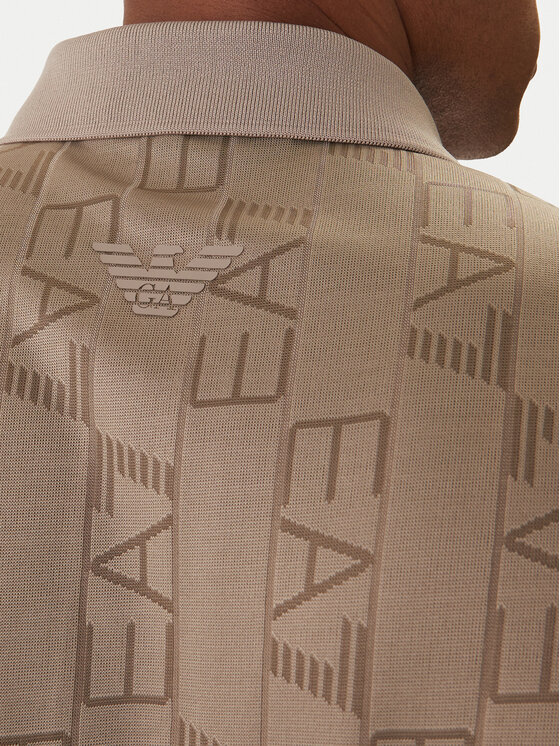 EA7 Emporio Armani EA7 Emporio Armani Polo 7M001287 AF22277 Beżowy Regular Fit