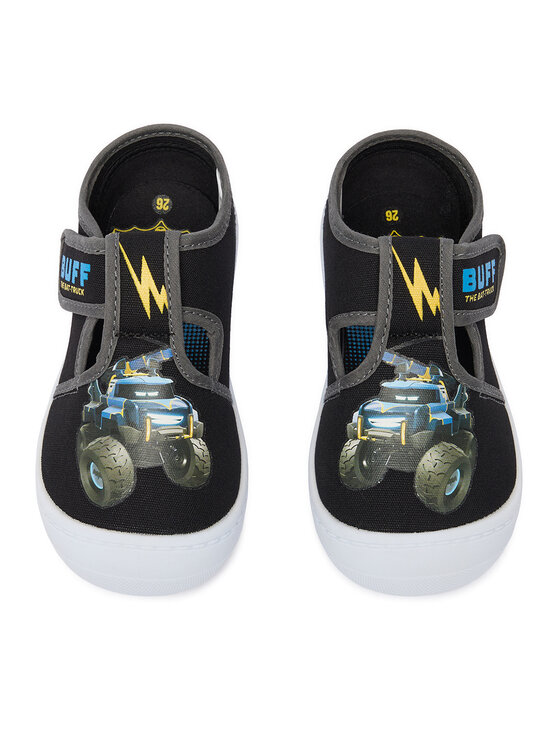 BATWHEELS BATWHEELS Papucs CEO-CM-SS26-200WBBW Fekete