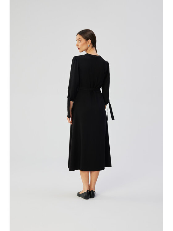 Stylove Stylove Letní šaty S365 Černá Comfortable Fit