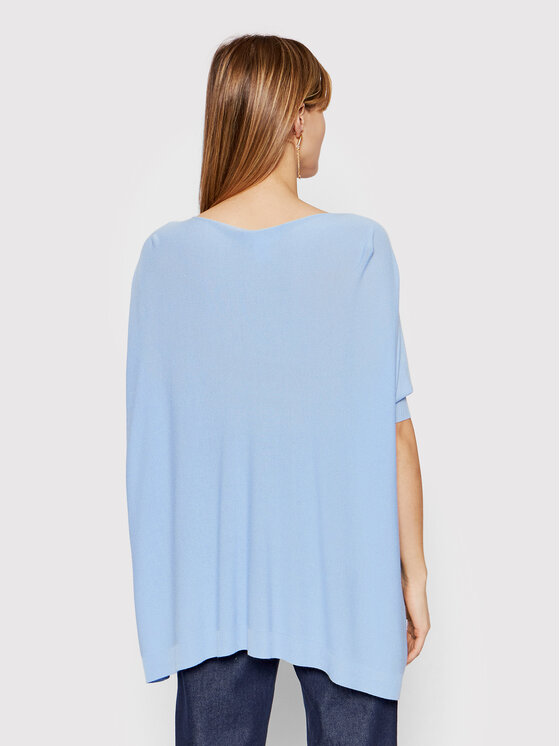 Maglione 3M7402 Blu Relaxed Fit