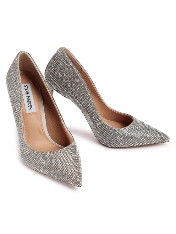 Steve Madden Steve Madden Szpilki Vala-R SM11000751-02003-968 Srebrny