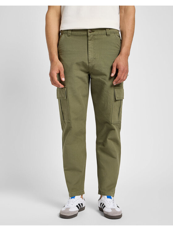 Lee Lee Pantaloni chino CARGO PANT Verde Loose Fit