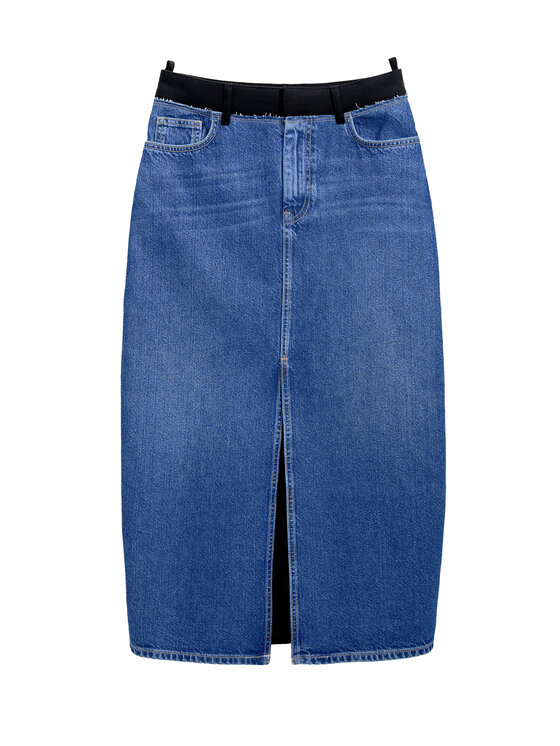 Desigual Desigual Gonna di jeans 25SWFD02 Blu Regular Fit