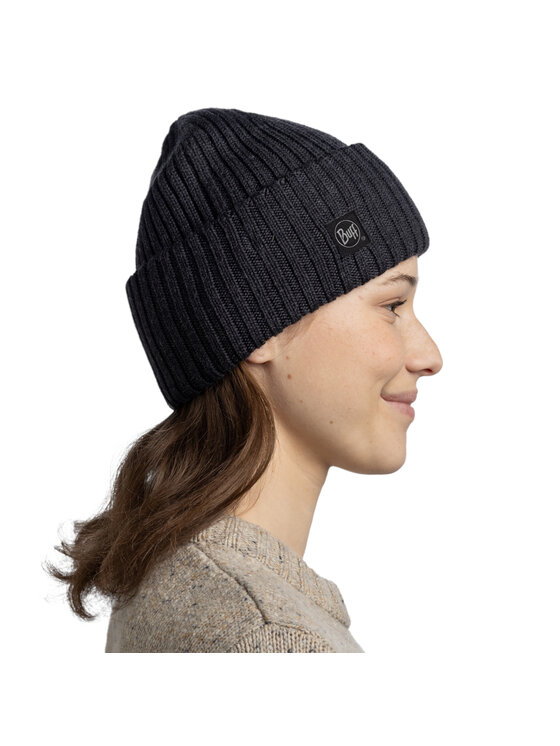 Buff Buff Berretto Knitted Erviny Beanie Nero