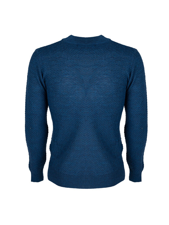 Xagon Xagon Sweter A2181 J1 1215 Niebieski Regular Fit