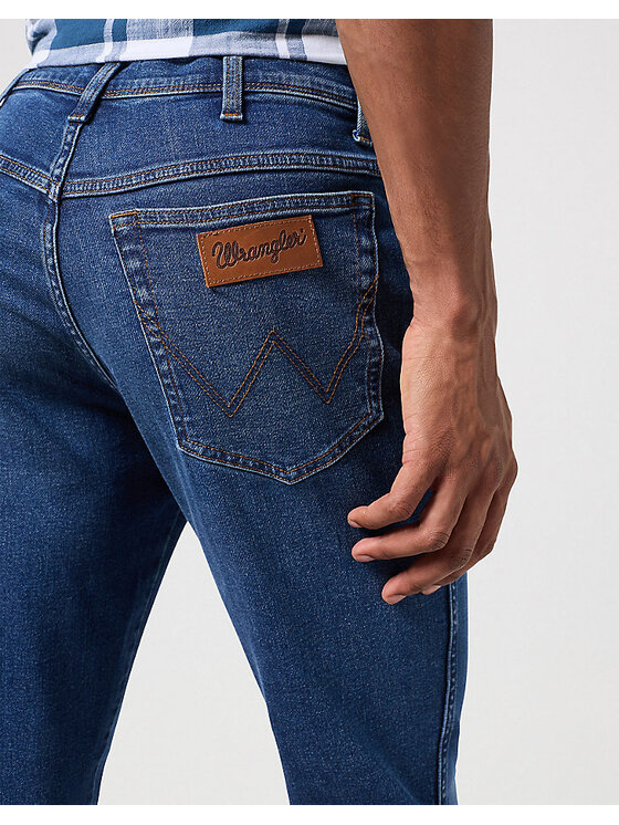 Wrangler Wrangler Jeansy VEGAS SLIM Niebieski Slim Fit