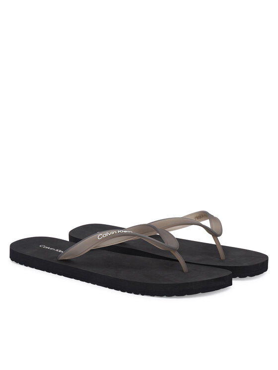 Calvin Klein Calvin Klein Japanke Beach Thong Slide HM0HM02105 Crna