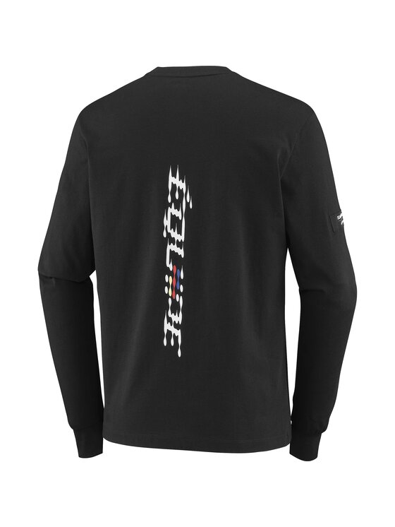 Salomon Salomon Longsleeve EQUIPE LS TEE M Niebieski Reglan Fit