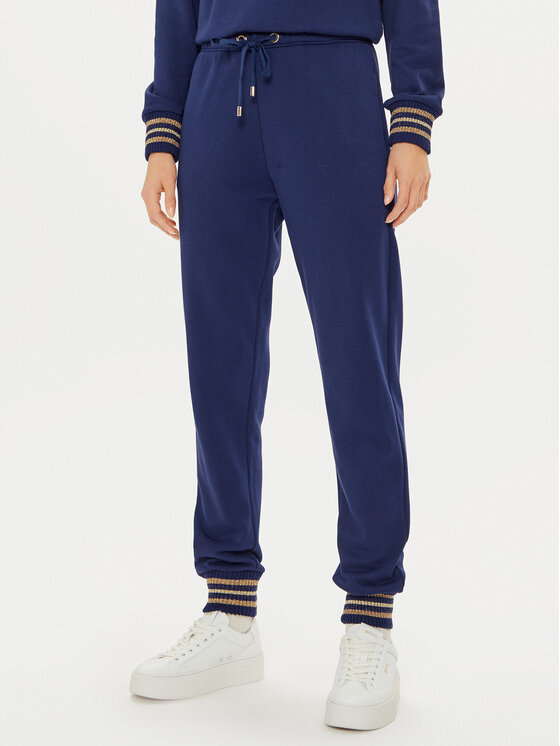 Luisa Spagnoli Luisa Spagnoli Pantaloni trening Olvia 541459 Bleumarin Regular Fit