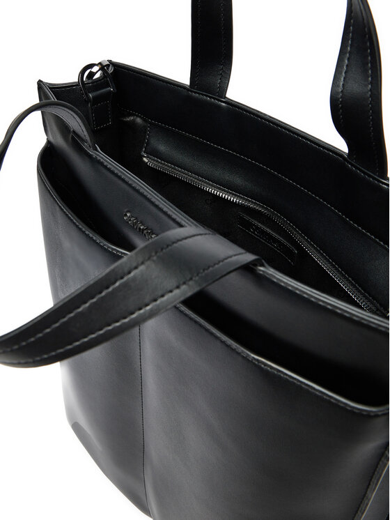 Calvin Klein Calvin Klein Torba Clean Essential N/S Tote K50K512191 Crna