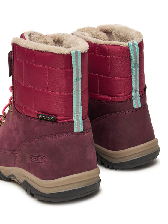 Keen Keen Sněhule Kanibou Waterproof 1031056 Červená