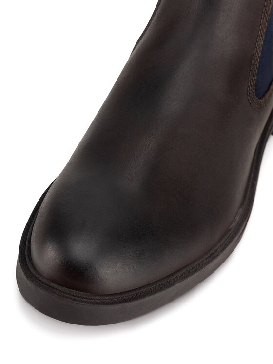 MEXX MEXX Kotníková obuv s elastickým prvkem BOSS-01 MI08 Hnědá