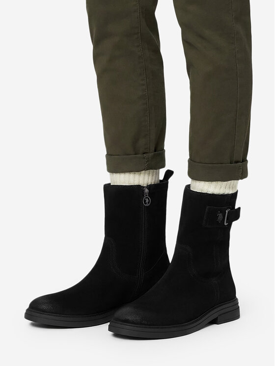 U.S. Polo Assn. U.S. Polo Assn. Stivaletti CEO-CORINA001W/ELT1 Nero