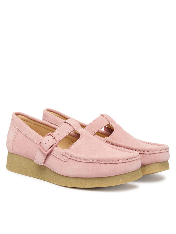 Clarks Clarks Halbschuhe WallabeeEVOBar 26184614 Rosa