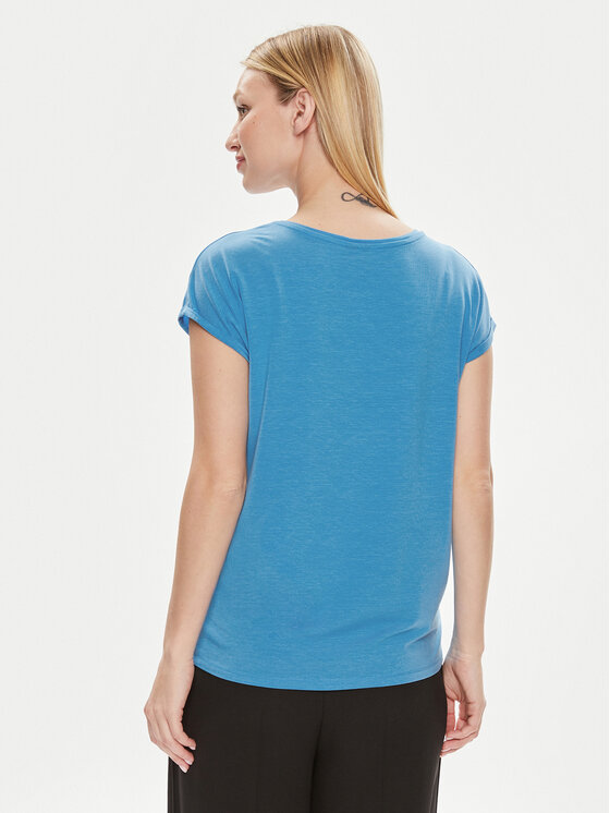 Vero Moda Vero Moda Tričko Ava 10284468 Modrá Regular Fit