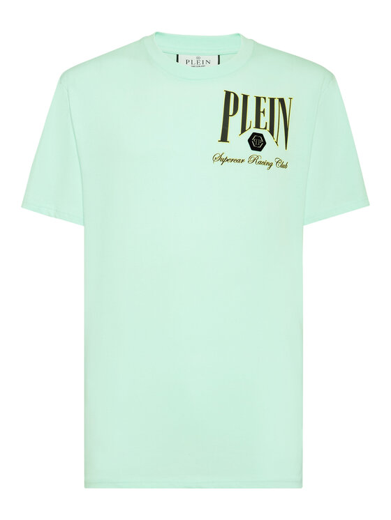 PHILIPP PLEIN PHILIPP PLEIN T-Shirt 24929 Zielony Regular Fit