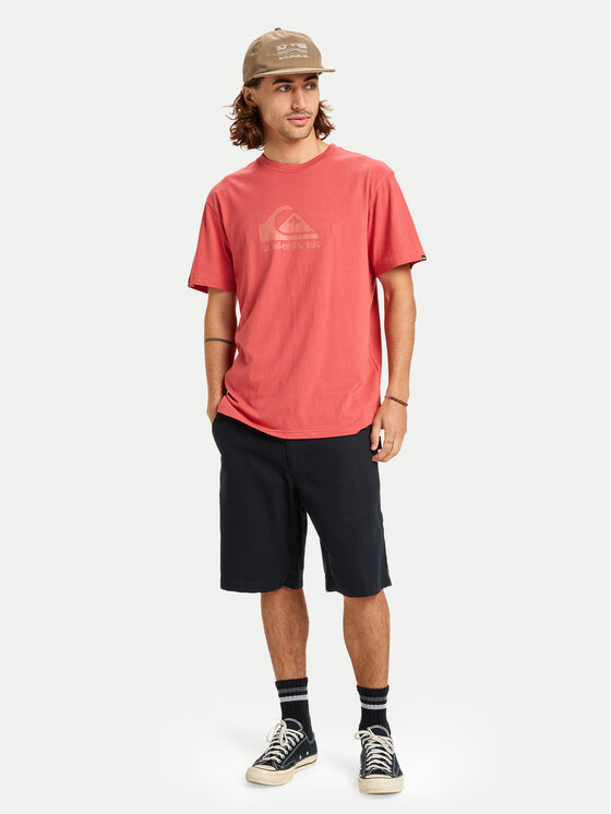 Quiksilver Quiksilver Футболка Ev Comp Logo EQYZT08182 Червоний Regular Fit