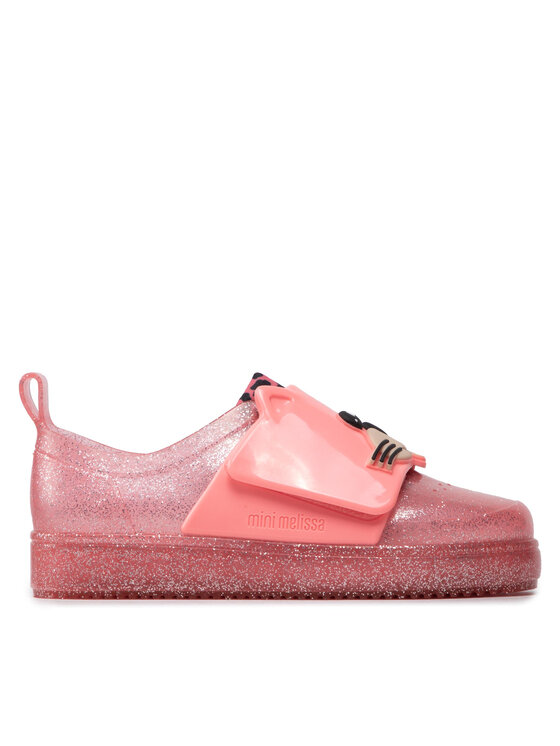 Pantofi Melissa Mini Melissa Jelly Pop Safari 33686 Pink Glitter AF295