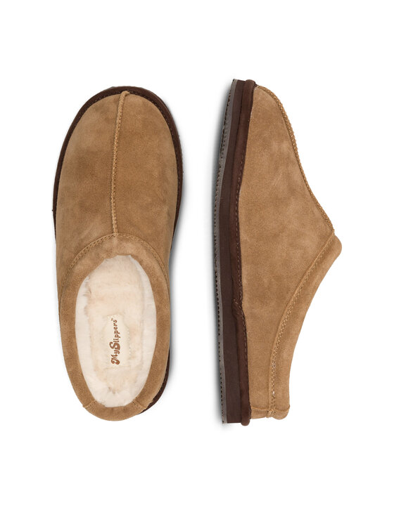 MYSLIPPERS MYSLIPPERS Copati MPF20MID001B Rjava