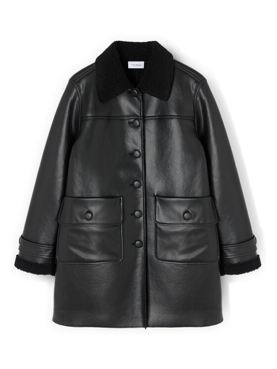 Motivi Motivi Pelliccia 8632Q100234N033 Nero Regular Fit