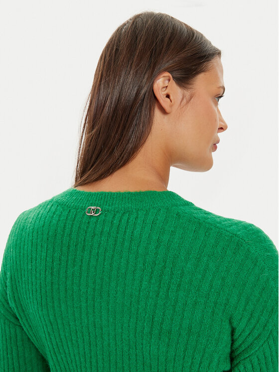 Liu Jo Liu Jo Kootud kleit WF4532 MA57P Roheline Regular Fit