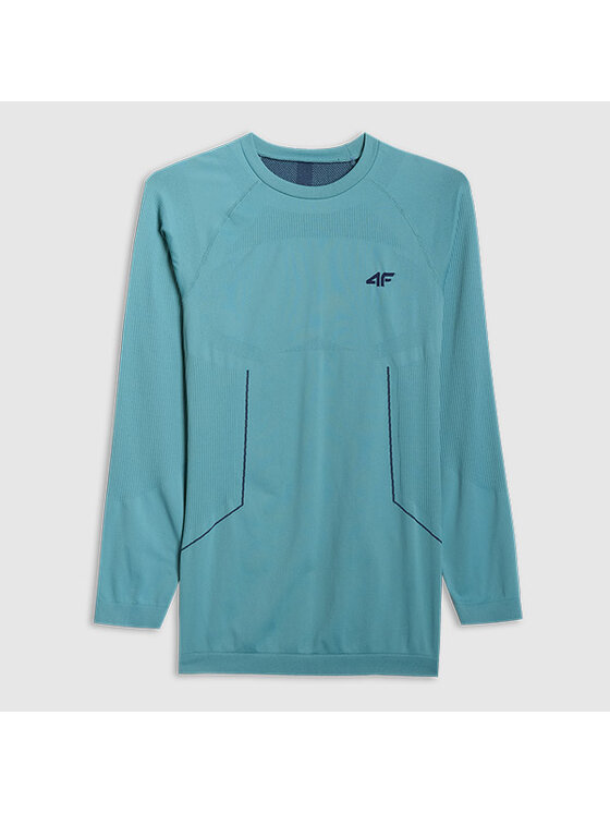 4F 4F Termo bielizeň vrchné diely 4FWAW25USEAM233-46S Zelená