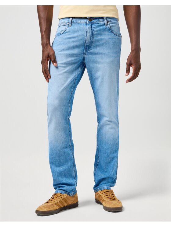 Wrangler Wrangler Jeansy GREENSBORO Niebieski Slim Fit