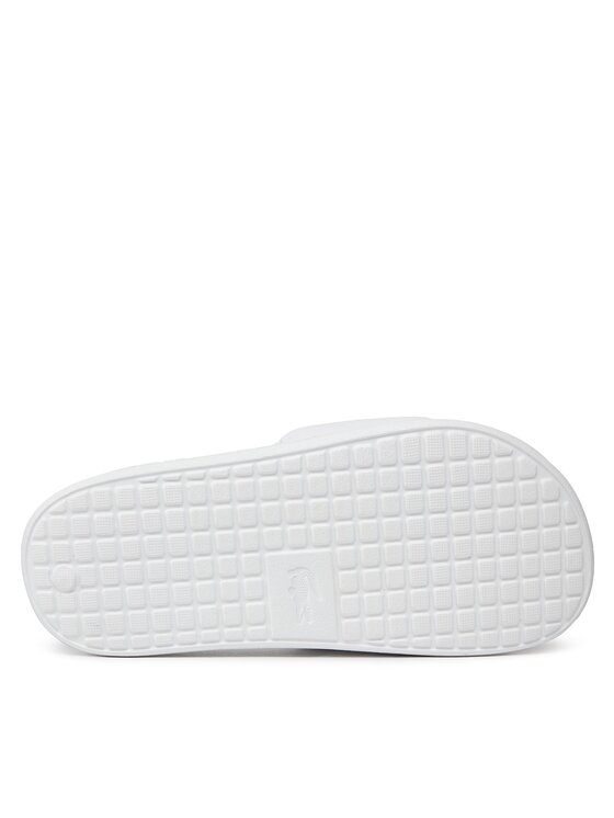 Lacoste Lacoste Şlapi Serve Slide 1.0 123 1 Cuj 745CUJ0012-082 Alb