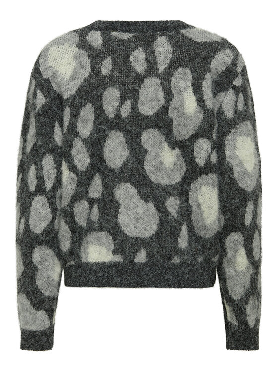 ONLY ONLY Strickjacke Edelie 15353090 Grau Regular Fit