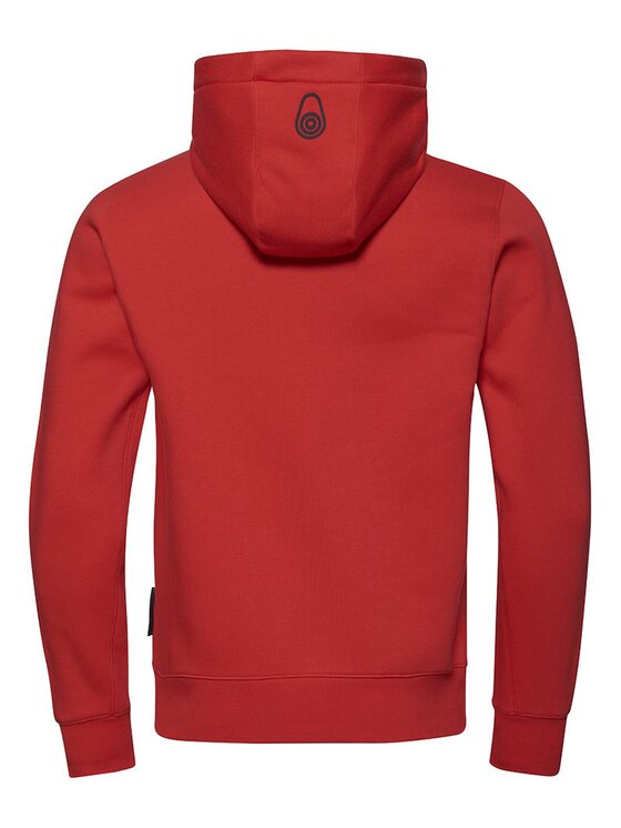 Sail Racing Sail Racing Bluza Bowman Logo Zip Hood Czerwony Active Fit