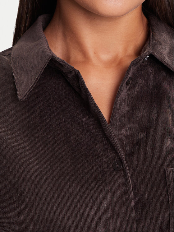 Vero Moda Vero Moda Camicia Sanne 10317194 Marrone Oversize