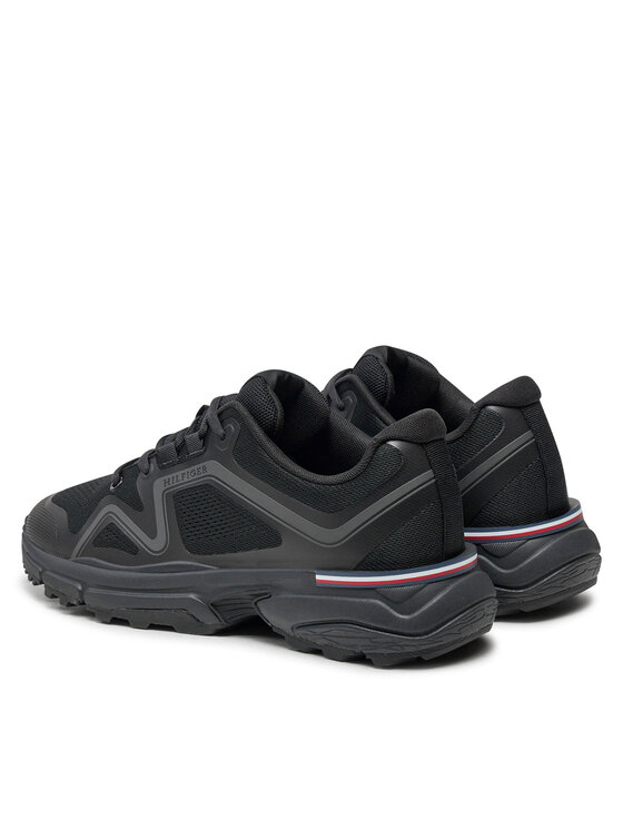Tommy Hilfiger Tommy Hilfiger Αθλητικά M Runner Tech Knit FM0FM05109 Μαύρο