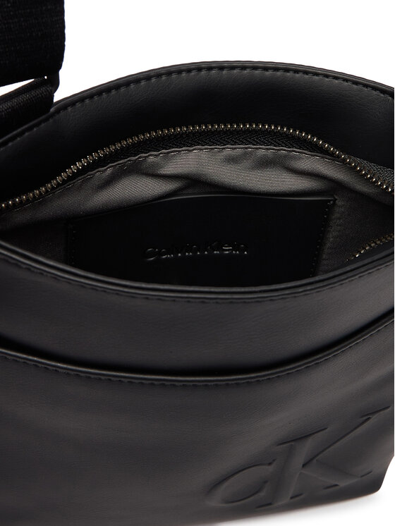 Calvin Klein Calvin Klein Τσαντάκι Bold Ck Flatpack LV04D3344G Μαύρο