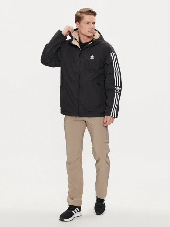 adidas Geacă Reversible Polar Fleece HL9186 Colorat Regular Fit