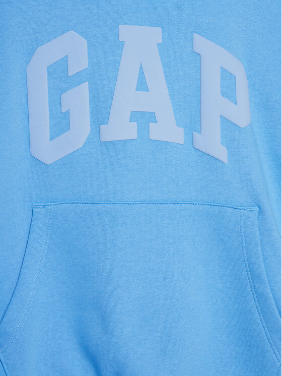 Gap Gap Džemperis ar kapuci 870903 Zils Regular Fit