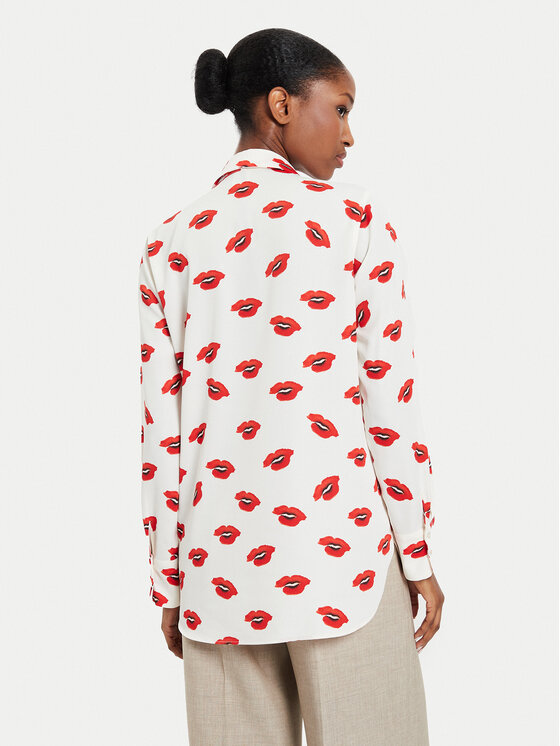 Marella Marella Camicia Yeah 2423116063 Écru Regular Fit