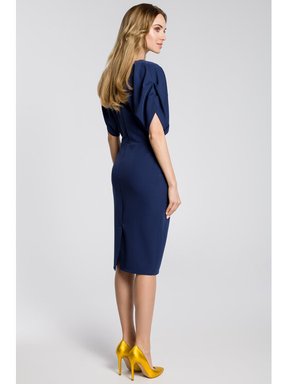 Made of Emotion Made of Emotion Abito da cocktail M364 Blu scuro Girl Fit