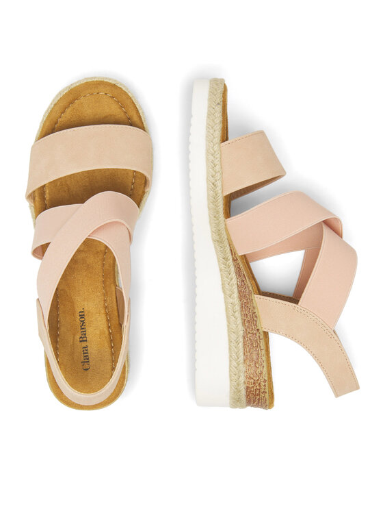Clara Barson Clara Barson Espadrilles Aussie WS2189-26 Rózsaszín