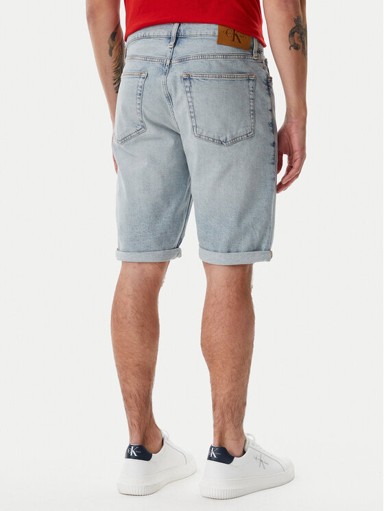 Calvin Klein Jeans Calvin Klein Jeans Τζιν σορτσάκια J30J327193 Μπλε Slim Fit