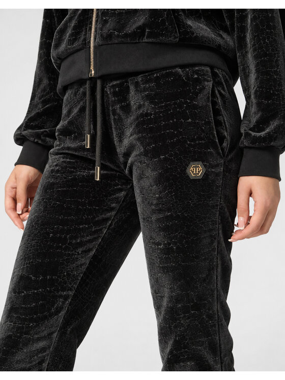 PHILIPP PLEIN PHILIPP PLEIN Pantaloni da tuta 32183 Nero Jogger Fit