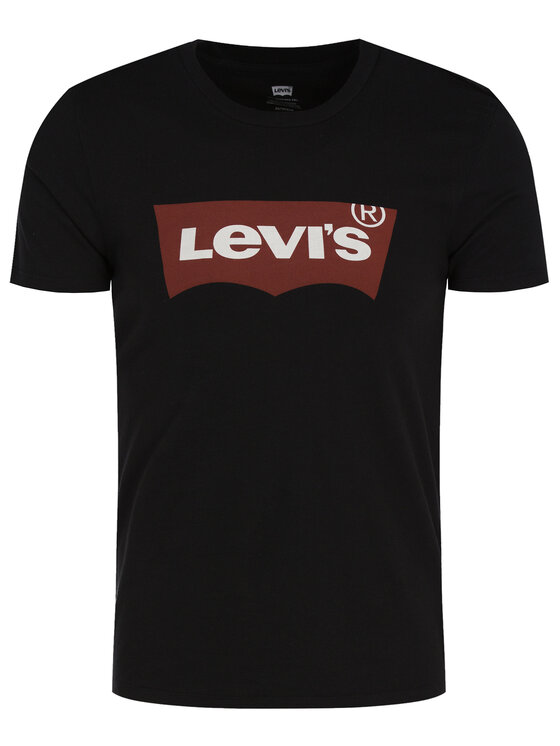 Levi's® Levi's® Tričko Housemark Tee 17783-0137 Čierna Regular Fit