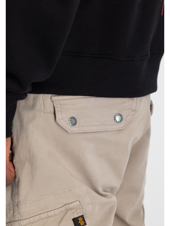 Alpha Industries Alpha Industries Spodnie cargo Combat Pant Żółty Lyon Tapered Fit