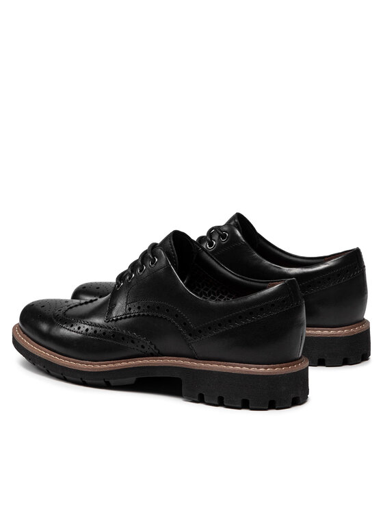 Clarks Clarks Туфлі Batcombe Wing 261271927 Чорний