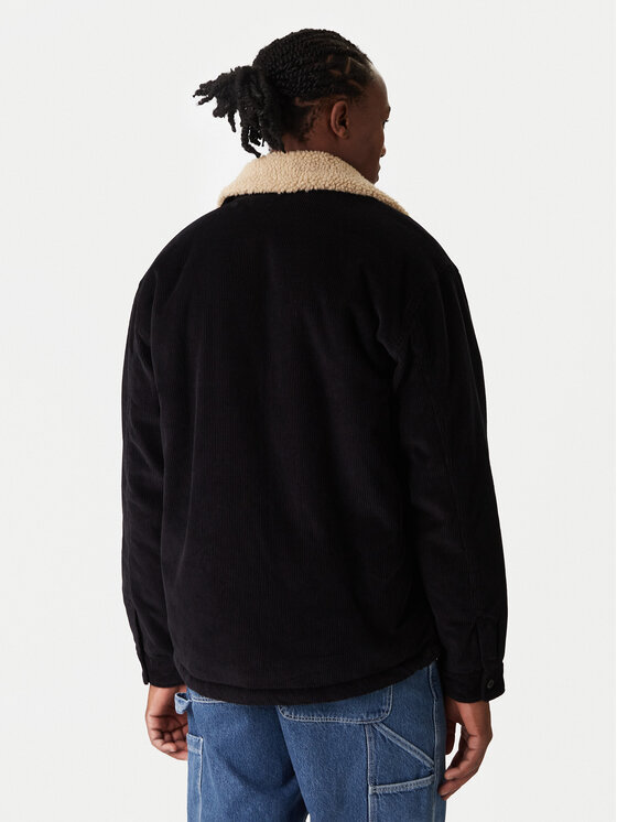Quiksilver Quiksilver Prechodná bunda Dna Sherpa Harrington EQYJK04201 Čierna Regular Fit