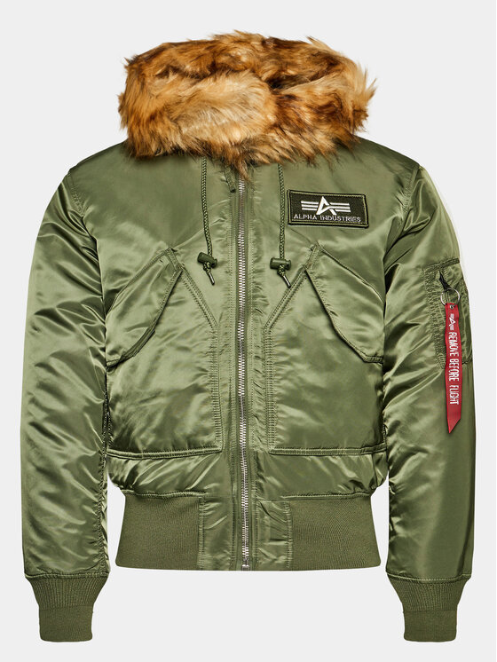 Alpha Industries Alpha Industries Zimné bundy AI.144103-01-L Zelená Regular Fit