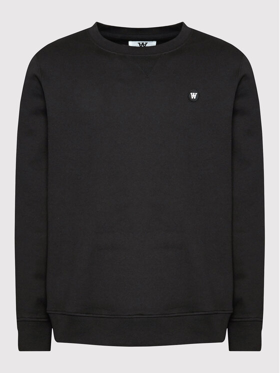 Wood Wood Wood Wood Sweatshirt Tye 10005601-2424 Schwarz Regular Fit