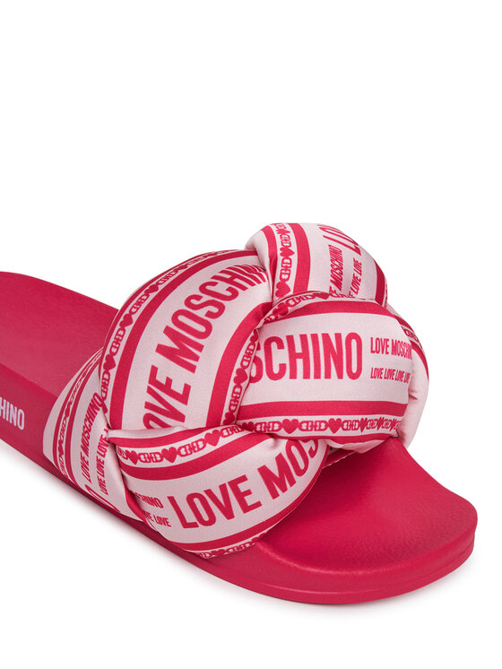 LOVE MOSCHINO LOVE MOSCHINO Klapki JA28312G0MIW360A Różowy